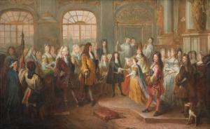 DIEU Antoine 1662-1727,Le mariage de Louis de France, ,1697,Artcurial | Briest - Poulain - F. Tajan 2010-12-13