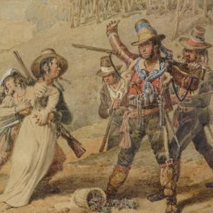 DIGHTON Denis 1792-1827,Banditti accosting a lady,Burstow and Hewett GB 2019-11-13