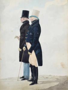 DIGHTON Richard,H.R.H. The Duke of Gloucester and another gentlema,1833,Peter Wilson 2024-01-11