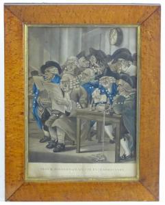 DIGHTON Robert,Stock Jobbers or Gazette Extraordinary,18th century,Claydon Auctioneers 2021-12-29
