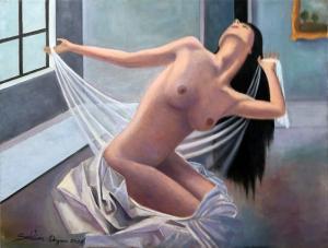 Digmi Salim 1957,Nude,2020,Montefiore IL 2021-06-15