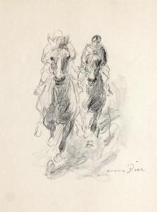 DILL Otto 1884-1957,Pferd und Reiter,1927,DAWO Auktionen DE 2017-05-06