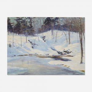 DILLAWAY Theodore 1874-1953,Winter Scene,Toomey & Co. Auctioneers US 2023-07-26