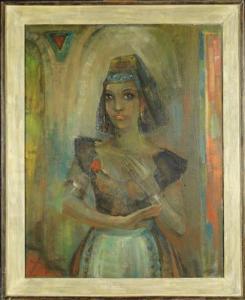 DILLEN Peter Martinus 1890-1985,Femme orientale,Monsantic BE 2009-12-06