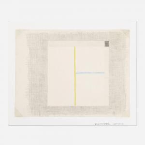 DILLER Burgoyne 1906-1965,Geometric Composition,1961,Rago Arts and Auction Center US 2024-03-27