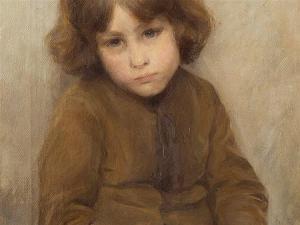 DILLER Richard 1890-1969,Boy with Satchel,1917,Auctionata DE 2016-06-29