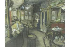 DILLON Carmen 1908-2000,A Pub Interior,Brightwells GB 2015-11-04