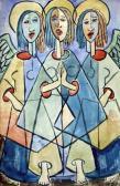 DILLON Gerard 1916-1971,Angels with Split Personalities,Morgan O'Driscoll IE 2010-02-08