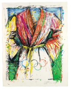 DINE Jim 1935,Multicolored Robe for the Seoul Olympics,Palais Dorotheum AT 2008-05-28