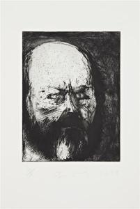 DINE Jim 1935,Self-Portrait without Glasses,1978,Phillips, De Pury & Luxembourg US 2012-01-25