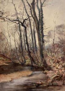 DINET Louis 1888-1961,Les arbres,Conan-Auclair FR 2021-07-08