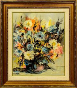 DINGEMANS Jan 1921-2001,Still Life Flowers,5th Avenue Auctioneers ZA 2024-03-04