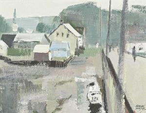 DINGLE Adrian, John Darley 1911-1974,From the Pier,Levis CA 2024-04-21