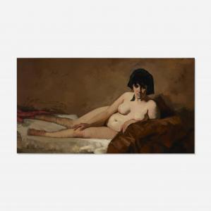 DINNERSTEIN Harvey 1928-2022,Reclining Nude,1966,Toomey & Co. Auctioneers US 2023-04-19