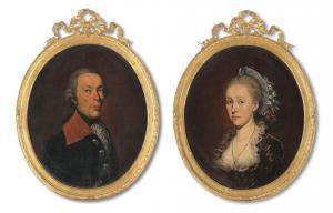 DIOGG Felix Maria 1762-1834,Portraits eines Innerschweizer Ehepaares,Schuler CH 2021-12-13