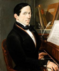 DIOTTI GIUSEPPE 1779-1846,Ritratto di musicista al piano,Cambi IT 2024-04-17
