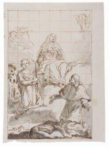 DIOTTI GIUSEPPE 1779-1846,Studio per pala d'altare.,Gonnelli IT 2017-10-09