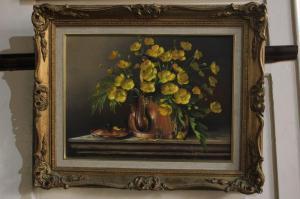 DIPNAL Mary 1936,Buttercups in a copper teapot,Henry Adams GB 2017-01-11