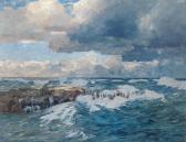 DIRKS Andreas 1866-1922,Crashing Waves,Palais Dorotheum AT 2015-02-12