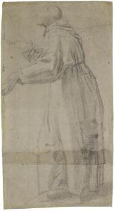DISCEPOLI LO ZOPPO DA LUGANO Giovan Battista 1590-1660,A standing monk in profile,Bonhams 2013-04-10