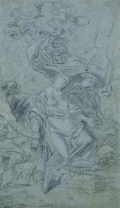 DISCEPOLI LO ZOPPO DA LUGANO Giovan Battista 1590-1660,Martyre d'une sainte,Tajan FR 2009-05-19