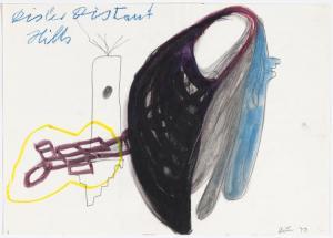 DISLER Martin 1949-1996,Disler Distant Hills,1978,Galerie Koller CH 2017-07-01