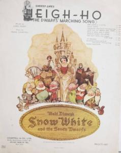 DISNEY Walt 1901-1966,BLANCHE NEIGE,1938,Neret-Minet FR 2014-10-10