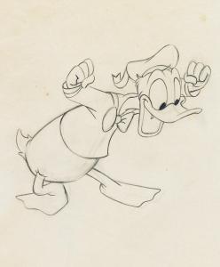 DISNEY Walt 1901-1966,Donald Duck,Swann Galleries US 2018-06-05