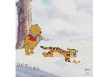 DISNEY Walt 1901-1966,Pooh winter blanket,Mainichi Auction JP 2018-11-30