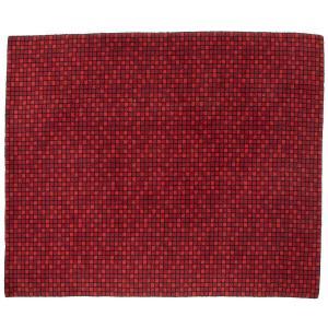 DITZEL Nanna,Wool carpet with geometric square pattern in shade,1954,Bruun Rasmussen 2023-12-19