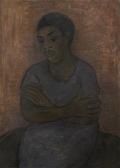 DIVIS Alen 1900-1956,A Woman Sitting,1938,Palais Dorotheum AT 2017-03-11