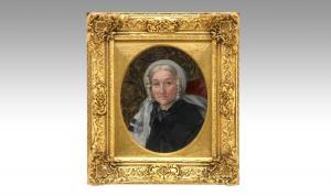 DIXON Annie 1817-1901,Portrait Of An Elderly Lady,Gerrards GB 2011-10-20