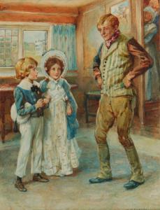 DIXON Arthur A 1900-1900,THE BOOTS AT THE HOLLYTREE INN,Ross's Auctioneers and values IE 2022-08-17