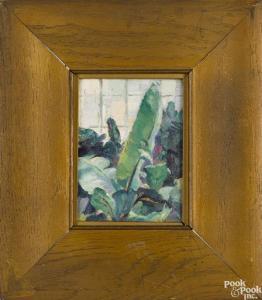 DIXON John J. A 1888,In a Greenhouse,1928,Pook & Pook US 2015-10-03