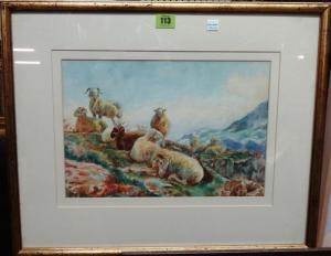 DIXON WILLIAM 1800-1800,Sheep resting,Bellmans Fine Art Auctioneers GB 2017-02-04