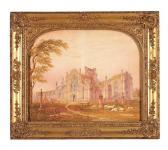 DIXON WILLIAM 1800-1800,South east view of Melrose Abbey,1851,Fischer CH 2014-11-26