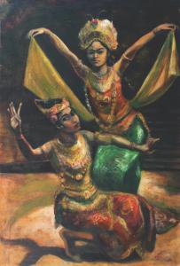 DJAYA Raden Agus 1913-1994,Oleg Tambulilingan Dance,Sidharta ID 2017-07-23