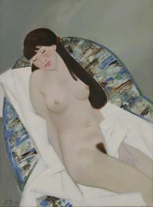 DMITRIEVICH KICHKO Sergei 1946,SLEEPING NUDE,1998,Sworders GB 2017-01-31