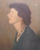 DOBBIN John V,Portrait of a lady in profile,Cheffins GB 2015-10-01