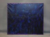 DOBBS Arnold 1941,Abstract Composition in blues and purples,1996,Criterion GB 2020-02-17