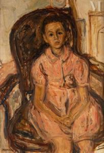 DOBRINSKY Isaac 1891-1973,Portrait d'enfant,Millon & Associés FR 2023-05-31