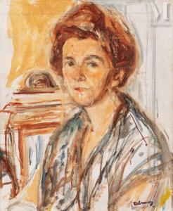 DOBRINSKY Isaac 1891-1973,Portrait de Madame Urcun,Millon & Associés FR 2023-05-31