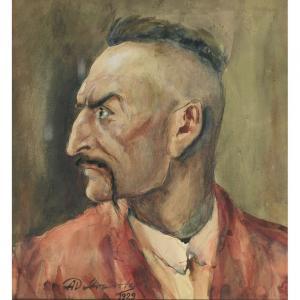 DOBROWOLSKI Andrzej 1921,PORTRAIT OF A COSSAK,1929,Waddington's CA 2007-11-27