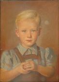 DOBROWOLSKI Waclaw 1890-1969,Portret chłopca,Rempex PL 2006-02-13