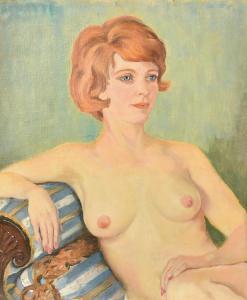 DOBSON Frank 1888-1963,a female nude on a chaise longue,John Nicholson GB 2024-01-24