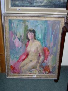 DOBSON Frank 1888-1963,Oil on board,Mallams GB 2007-01-18