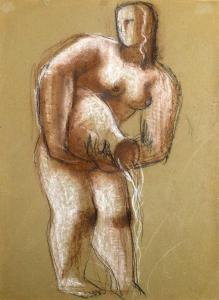 DOBSON Frank 1888-1963,Study for 'The Fount,c. 1947,Tennant's GB 2024-03-02