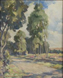 DOBSON Henry Raeburn 1901-1985,Landscape with Trees,Tooveys Auction GB 2019-09-11