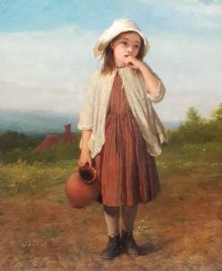 DOBSON William Charles THOMAS,Girl with a Jug,1867-1868,Duggleby Stephenson (of York) 2021-03-25