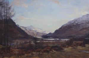 DOCHARTY Alexander Brownlie 1862-1940,Highland landscape,Great Western GB 2023-02-01
